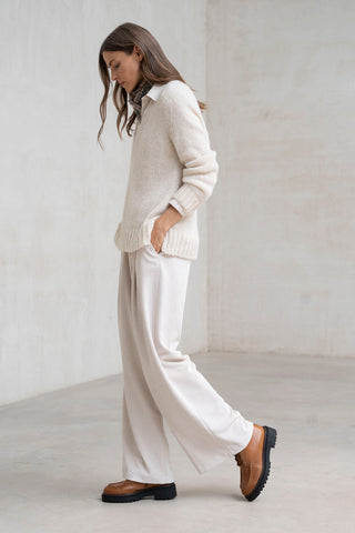 Ragusa ecru trousers