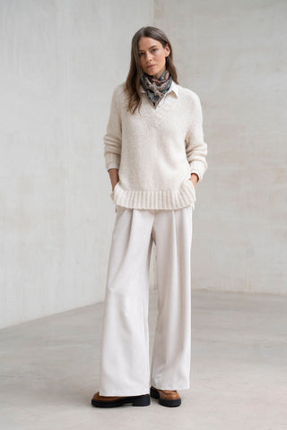 Ragusa ecru trousers
