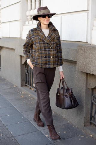 Sombrero marrón | Rivera x Alexia Álvarez de Toledo