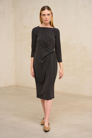 Belurena Dark Grey Dress