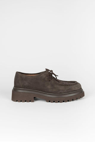 Teo dark brown shoe