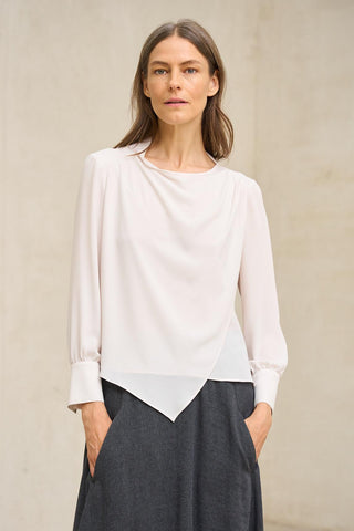 Fabia ecru blouse
