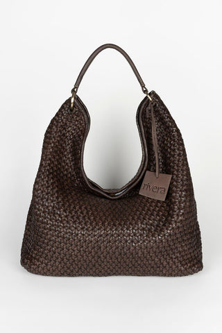 Valeria brown maxi bag
