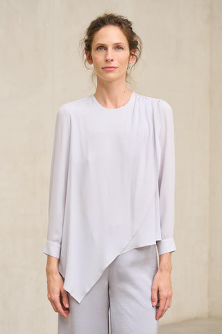 Blusa Ganja gris claro