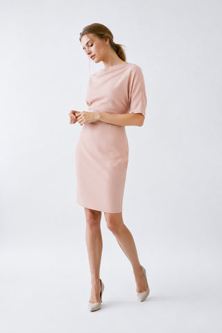 Ros pale pink dress