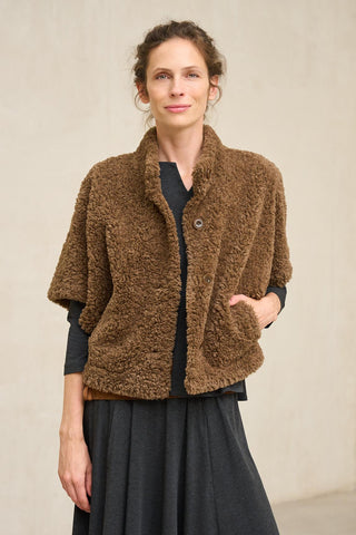 Aldoria Reversible Brown Coat