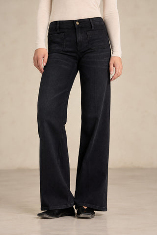 Cambio Dovira navy blue trousers