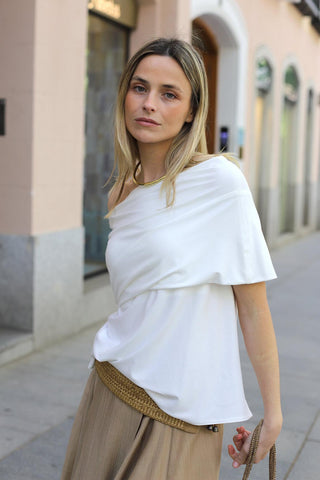 Camiseta Oryen blanco