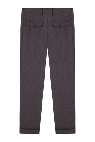 PANTALON MYTHS GRIS BAJO VUELTA