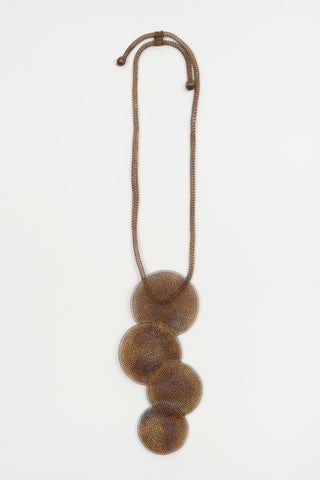 COLLAR MALLA TORNASOLADO