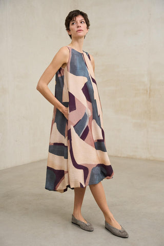 Vestido Calirea estampado