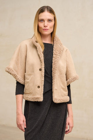 Aldoria reversible beige coat