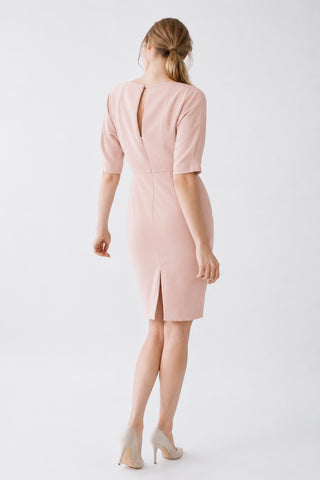 Ros pale pink dress