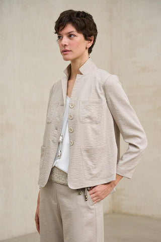 Alva bone jacket