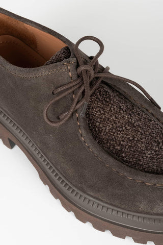 Teo dark brown shoe