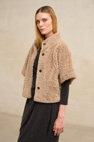 Aldoria reversible beige coat