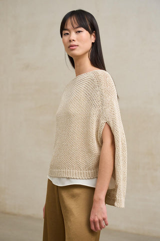 Jersey Calero beige de punto ligero