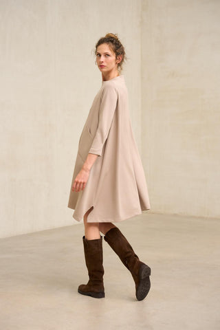 Vestido Ardessa beige