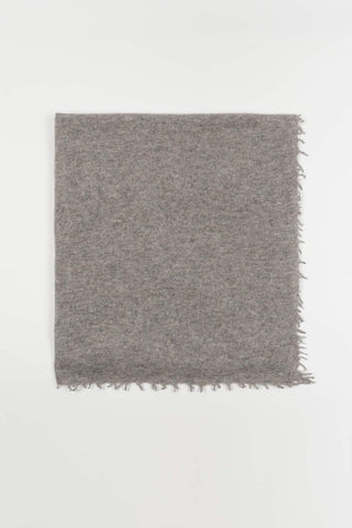 Light grey Vairela cashmere scarf