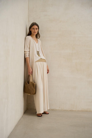 Avelin raw knit jacket