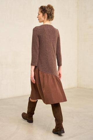 Esmuria Brown Dress