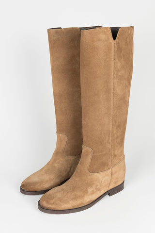 Faby Mink Suede Boot