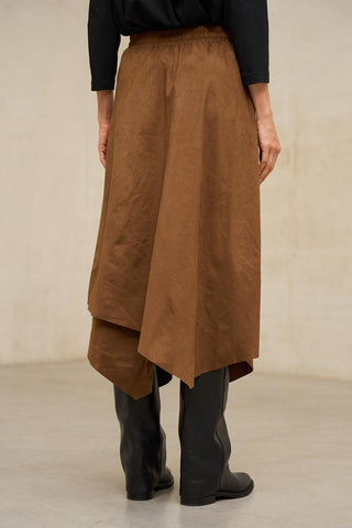 Falda Maia camel