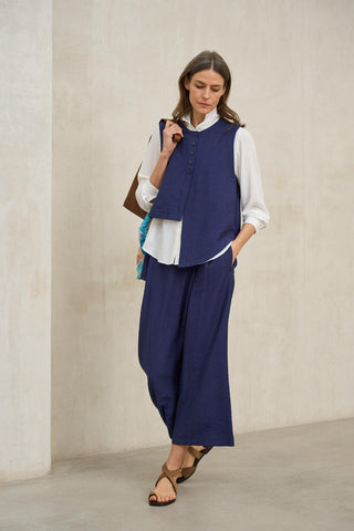 Chaleco Freja azul marino