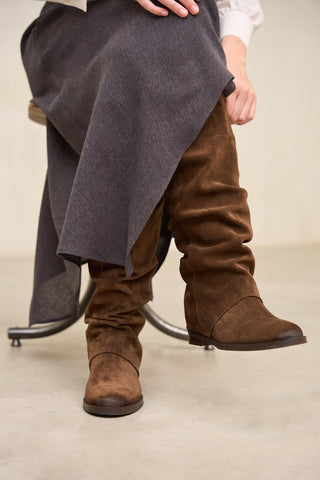 Gloria brown boot