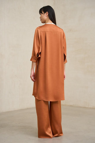 Náyade Terracotta Long Blazer