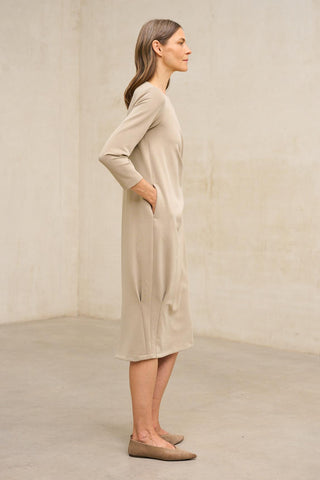 Vestido Belurena piedra