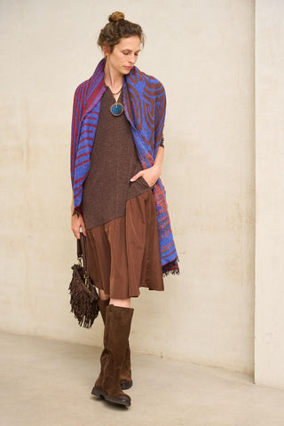 Esmuria Brown Dress