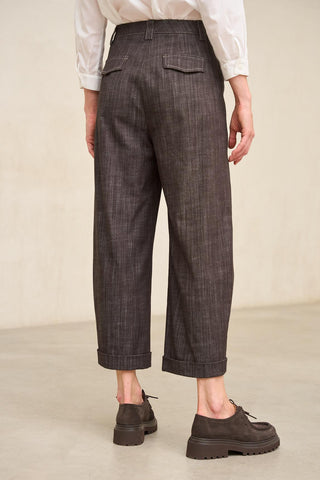 Baru brown denim pants