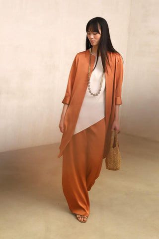 Náyade Terracotta Long Blazer