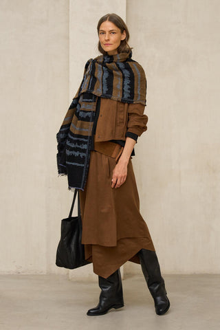 Falda Maia camel