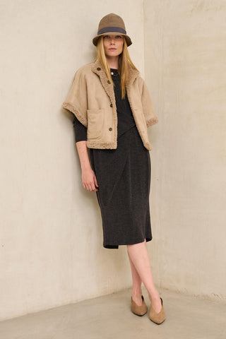 Aldoria reversible beige coat