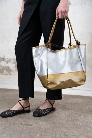 Alchimia silver and gold bag