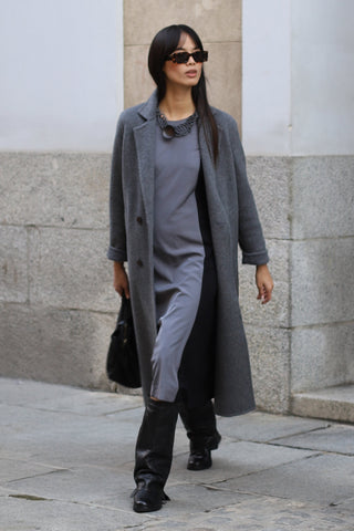 Aosta grey coat