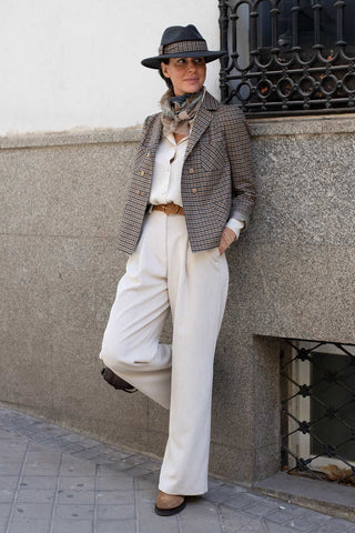 Sombrero Verona gris | Rivera x Alexia Álvarez de Toledo