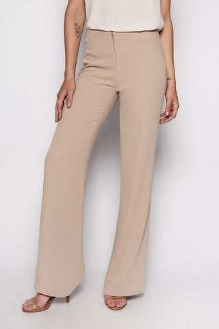 PANTALÓN PALAZZO BEIGE